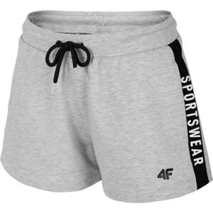 4F WOMENS SHORTS Dámské šortky, šedá, veľkosť M