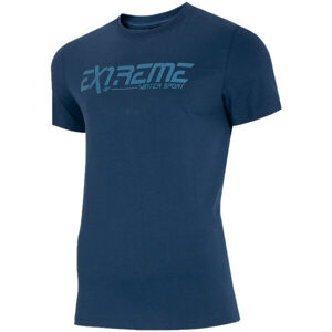 4F MEN´S T-SHIRTS Modrá M - Pánské tričko