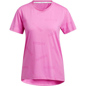 adidas AEROKNIT TEE Růžová XS - Dámské sportovní tričko