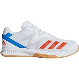 adidas COUNTERBLAST EXADIC Pánská házenkářská obuv, Bílá,Modrá,Oranžová,Béžová, velikost 45 1/3