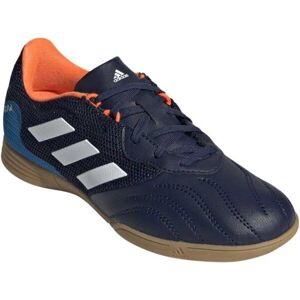 adidas COPA SENSE.3 IN SALA J Dětské sálovky, Tmavě modrá,Bílá,Béžová, velikost