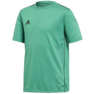 adidas CORE18 JSY Y zelená 140 - Juniorský fotbalový dres