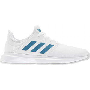 adidas GAMECOURT M Pánská tenisová obuv, bílá, veľkosť 42 2/3