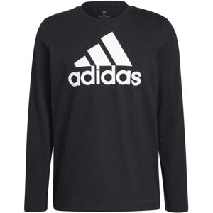 adidas BL SJ LS T Pánské tričko, Černá,Bílá, velikost S