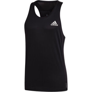 adidas OTR SINGLET Pánské běžecké tílko, černá, velikost L