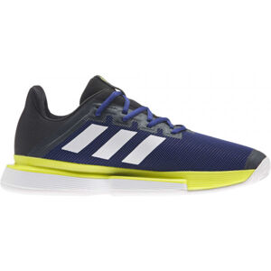 adidas SOLEMATCH BOUNCE M Pánská tenisová obuv, modrá, veľkosť 42