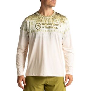 ADVENTER & FISHING Pánské funkční UV tričko Pánské funkční UV tričko, žlutá, velikost XL