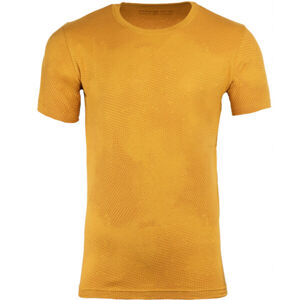 ALPINE PRO STRELL Žlutá M - Pánské tričko