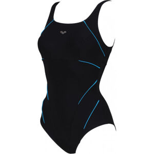 Arena JEWEL ONE PIECE LOW-C-CUP Černá 44 - Dámské jednodílné plavky