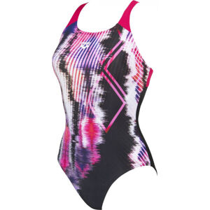 Arena INFINITE STRIPE SWIM PRO BACK ONE PIECE Dámské jednodílné plavky, mix, velikost S