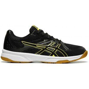 Asics UPCOURT 3 Pánská volejbalová obuv, Černá,Bílá,Žlutá, velikost 45