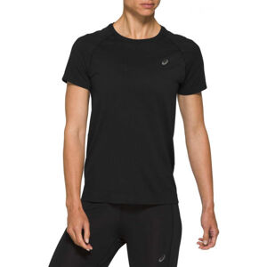 Asics TOKYO SEAMLESS SS Dámské sportovní triko, černá, velikost M