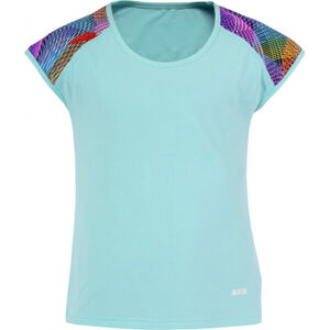 Axis FITNESS T-SHIRT GIRL Dívčí fitness triko, Modrá,Mix, velikost 140