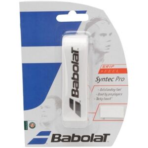 Babolat SYNTEC PRO GRIP Tenisová omotávka, bílá, velikost UNI