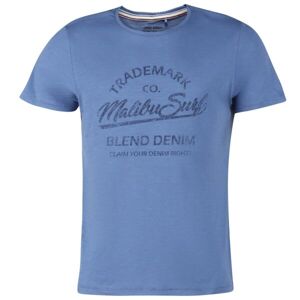 BLEND Pánské tričko Pánské tričko, modrá, velikost XL