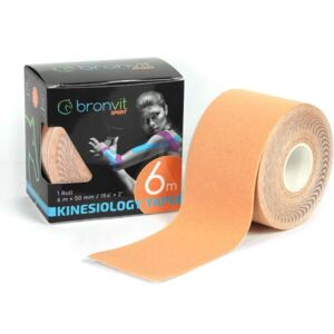 BronVit SPORT KINESIO TAPE CLASSIC Kinesio tejp, béžová, veľkosť OS