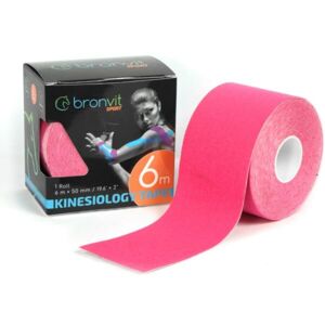 BronVit SPORT KINESIO TAPE CLASSIC Kinesio tejp, růžová, veľkosť OS