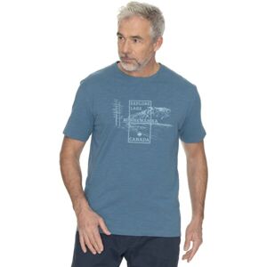 BUSHMAN DEMING Pánské tričko, hnědá, velikost 4XL