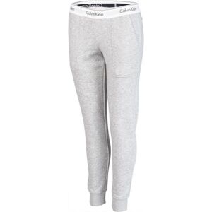 Calvin Klein BOTTOM PANT JOGGER Dámské tepláky, šedá, velikost XS