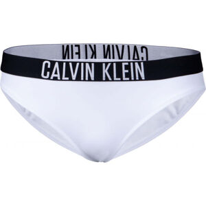 Calvin Klein CLASSIC BIKINI Bílá S - Dámský spodní díl plavek