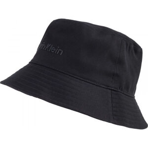 Calvin Klein DARK ESSENTIAL BUCKET HAT Klobouk, černá, velikost UNI