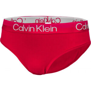 Calvin Klein HIGH LEG BRAZILIAN Červená L - Dámské kalhotky