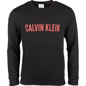 Calvin Klein L/S SWEATSHIRT Pánská mikina, černá, velikost L