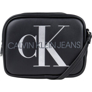 Calvin Klein SCULPTED CAMERA BAG SILVER Černá UNI - Dámská taška přes rameno