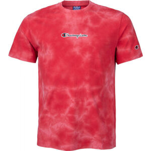 Champion CREWNECK T-SHIRT Červená M - Pánské tričko