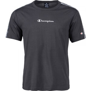 Champion CREWNECK T-SHIRT Tmavě šedá XL - Pánské tričko