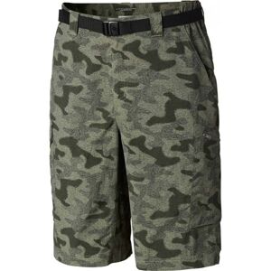 Columbia SILVER RIDGE PRINTED CARGO SHORT hnědá 32 - Pánské kraťasy