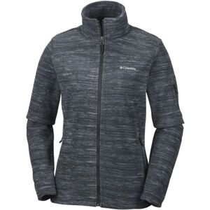 Columbia FAST TREK PRINTED JACKET Dámská bunda, černá, velikost S