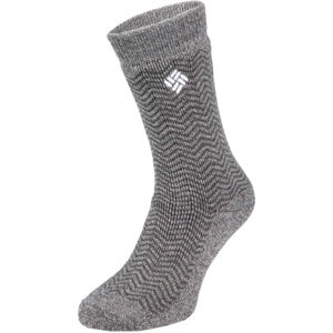 Columbia THERMAL CREW Pánské ponožky, Tmavě šedá, velikost