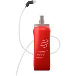 Compressport ERGOFLASK 500 ML + TUBE Sportovní láhev, červená, velikost