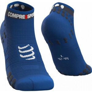 Compressport RACE V3.0 RUN LO Modrá T1 - Běžecké ponožky