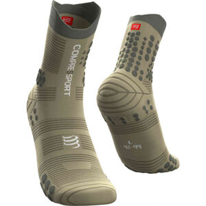 Compressport RACE V3.0 TRAIL Zelená T4 - Běžecké ponožky