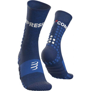 Compressport ULTRA TRAIL SOCKS Běžecké ponožky, modrá, velikost