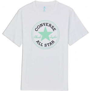Converse CHUCK PATCH TEE Bílá S - Pánské triko