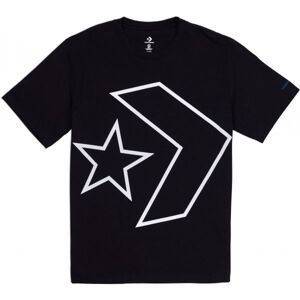 Converse TILTED STAR CHEVRON TEE bílá S - Pánské triko