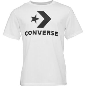 Converse STAR CHEVRON TEE Pánské tričko, bílá, velikost