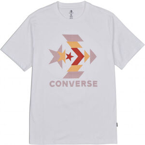 Converse ZOOMED IN GRAPPHIC TEE Bílá L - Pánské tričko