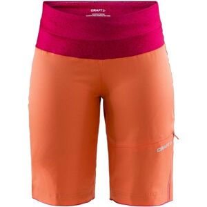 Craft VELO XT W Dámské volné cyklistické šortky, oranžová, velikost