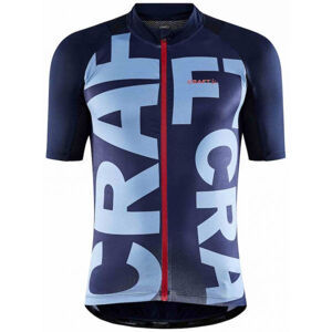 Craft ADV ENDUR GRAFIC Modrá M - Pánský cyklistický dres