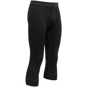 Devold EXPEDITION MAN 3/4 LONG JOHNS W/FLY Pánské 3/4 podvlíkačky, černá, veľkosť 2XL