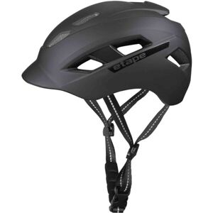 Etape CITY LIGHT Cyklistická helma, černá, velikost