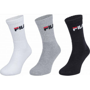 Fila UNISEX SPORT 3P Černá 35 - 38 - Unisex ponožky