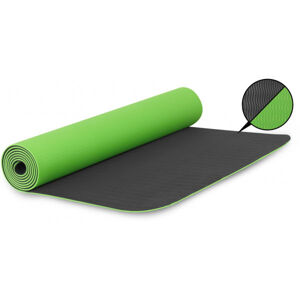 Fitforce YOGA MAT Cvičební podložka, zelená, veľkosť UNI