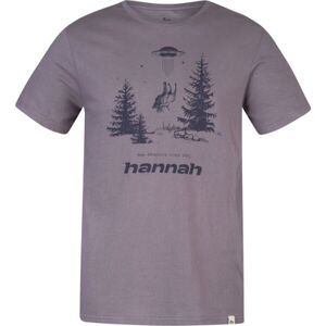 Hannah FRED Pánské tričko, tmavě šedá, velikost