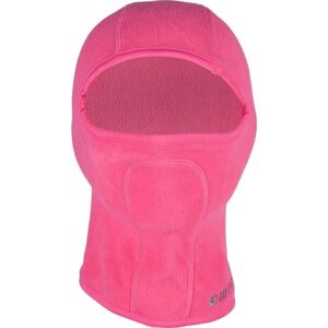 Hi-Tec BALACLAVA II JR Dívčí kukla, růžová, velikost