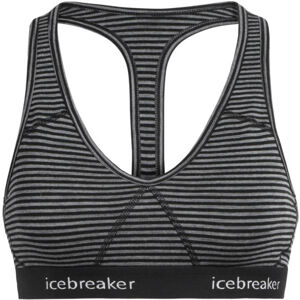 Icebreaker SPRITE RACERBACK BRA Sportovní podprsenka, černá, velikost M